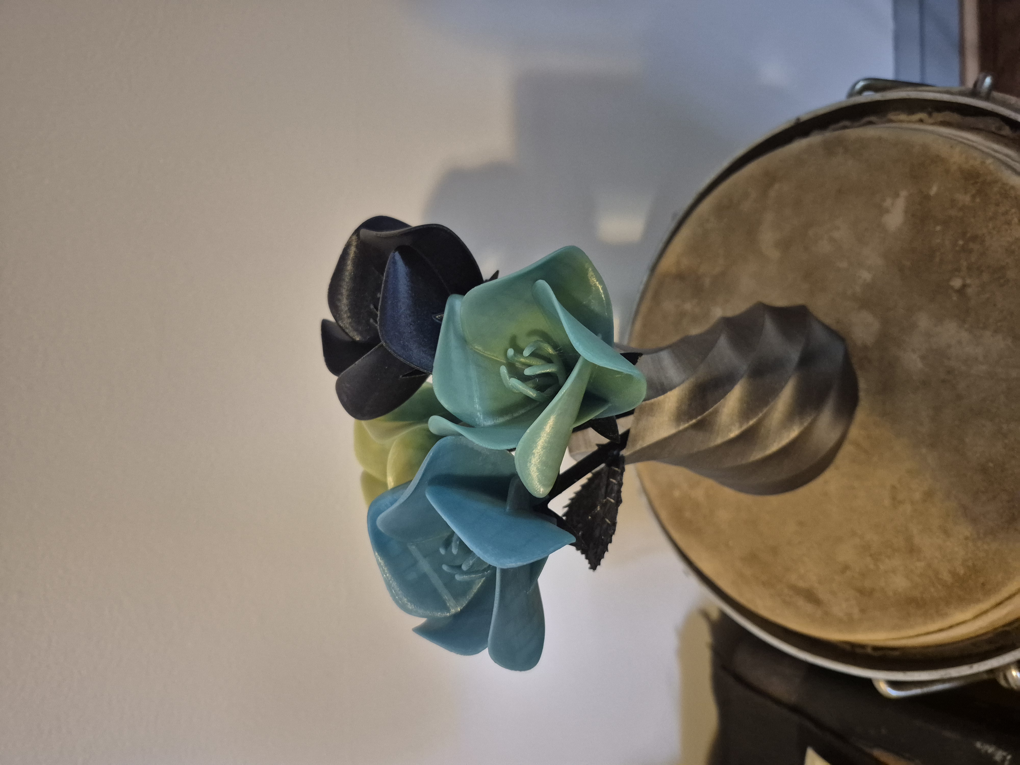 Flower Bouquet & Twisted Vase
