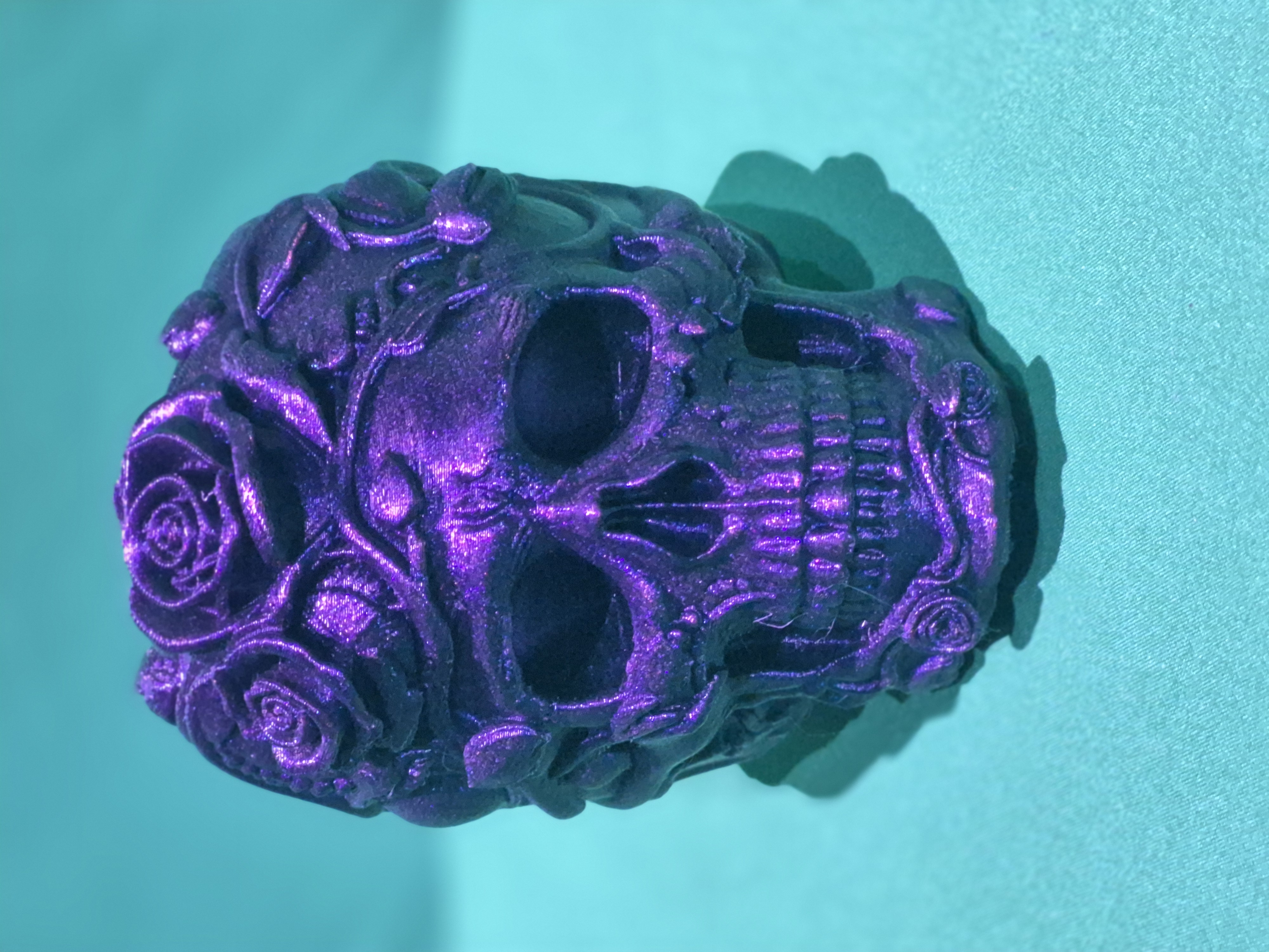 Floral Skull — Rose & Vine