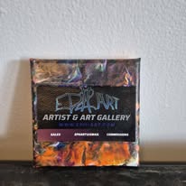 Ep2Art card on marbled canvas