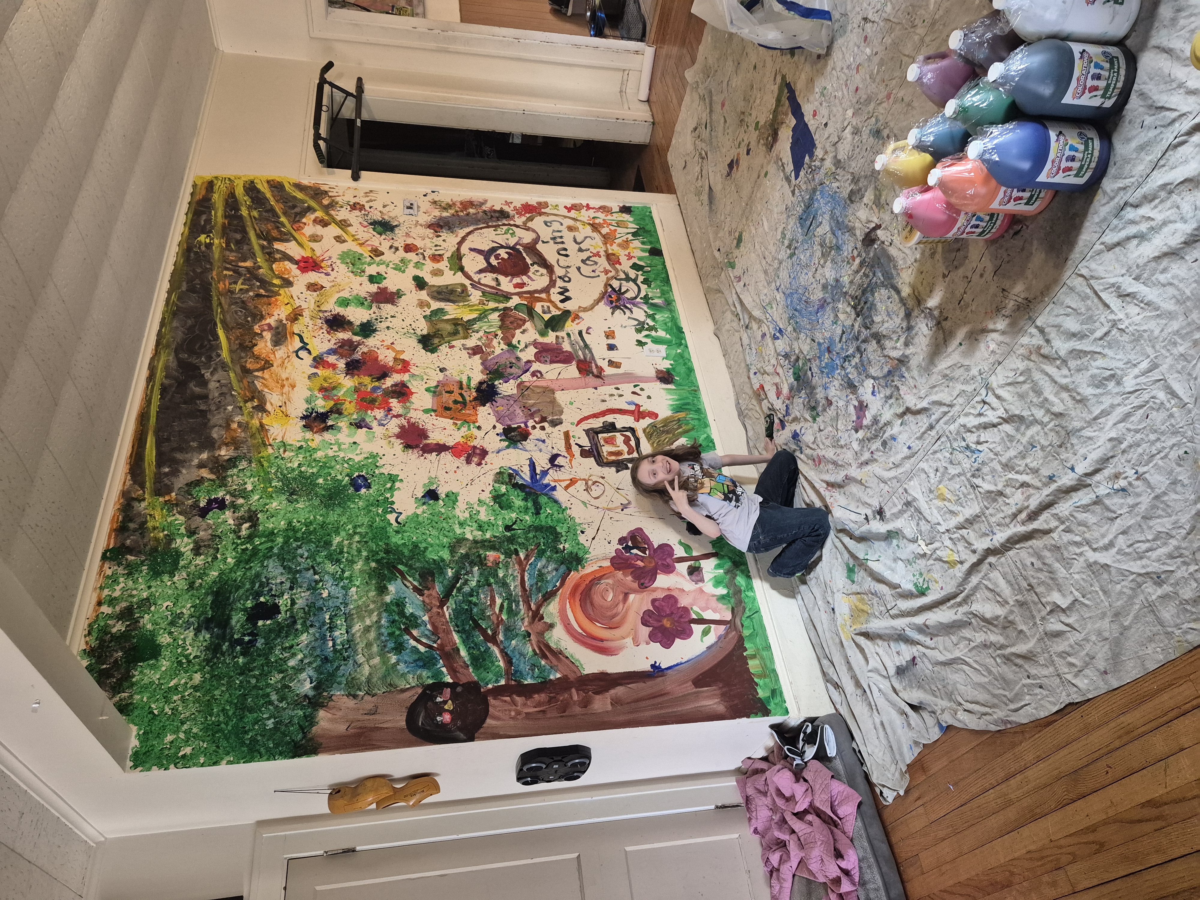 Collective wall — with Xina