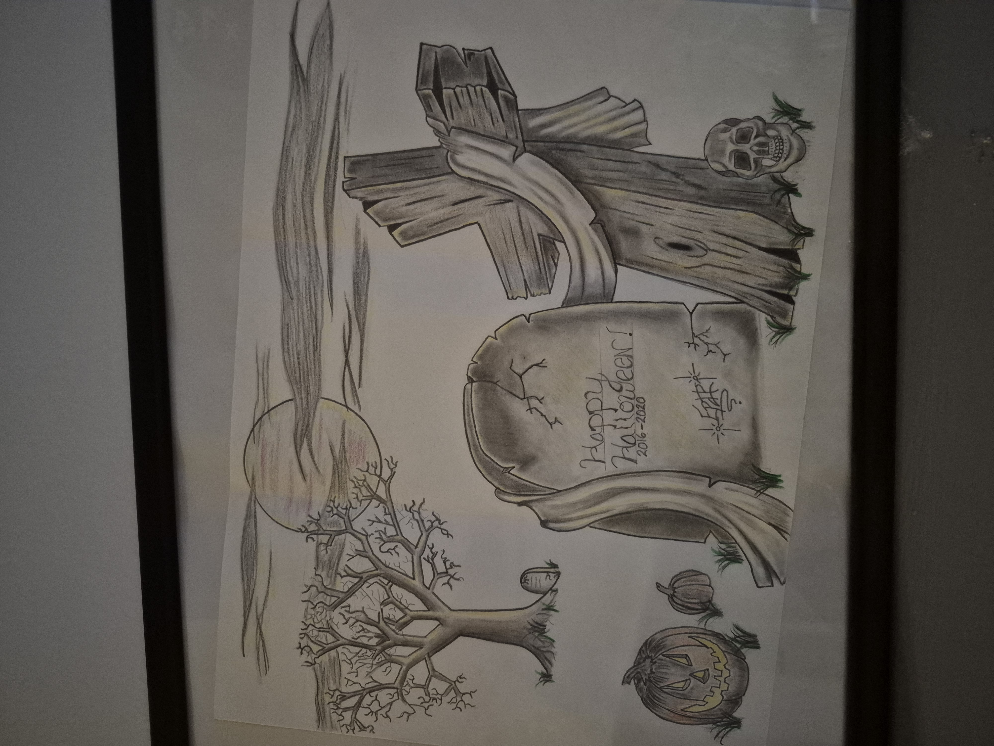 Happy Halloween — graveyard